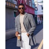 image:imageCOOFANDY Mens Mock Turtleneck Short Sleeve Casual Stretch SweaterKhaki