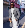 image:imageCOOFANDY Mens Mock Turtleneck Short Sleeve Casual Stretch SweaterWhite