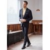 image:imageCOOFANDY Mens Mock Turtleneck Slim Fit Pullover Sweater Casual Basic Knitted Thermal SweatersKhaki