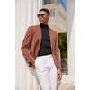 image:imageCOOFANDY Mens Mock Turtleneck Sweater Short Sleeve Casual Basic Tops Ribbed Knit Pullover Solid TeeAll Black