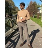image:imageCOOFANDY Mens Mock Turtleneck Sweaters Long Sleeve Casual Knit Shirts Half Neck Thermal Lightweight Pullover SweaterLight Khaki