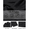image:imageCOOFANDY Mens Polo Shirts Short Sleeve Casual Summer Polo Tee Classic Collared Golf Stylish Tops02black Solid