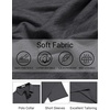 image:imageCOOFANDY Mens Polo Shirts Short Sleeve Casual Summer Polo Tee Classic Collared Golf Stylish TopsDark Grey