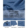 image:imageCOOFANDY Mens Polo Shirts Short Sleeve Casual Summer Polo Tee Classic Collared Golf Stylish TopsNavy Blue