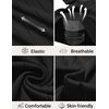 image:imageCOOFANDY Mens Polo Shirts Short Sleeve V Neck Knit Shirts for Men Casual Old Money Clothes Mens Golf ShirtBlack