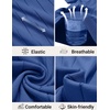 image:imageCOOFANDY Mens Polo Shirts Short Sleeve V Neck Knit Shirts for Men Casual Old Money Clothes Mens Golf ShirtBlue