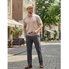 image:imageCOOFANDY Mens Polo Shirts Short Sleeve V Neck Knit Shirts for Men Casual Old Money Clothes Mens Golf ShirtKhaki