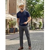image:imageCOOFANDY Mens Polo Shirts Short Sleeve V Neck Knit Shirts for Men Casual Old Money Clothes Mens Golf ShirtNavy Blue