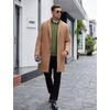 image:imageCOOFANDY Mens Quarter Zip Sweaters Slim Fit Lightweight Knitted Mock Neck Pullover Casual Polo SweatersArmy Green