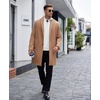 image:imageCOOFANDY Mens Quarter Zip Sweaters Slim Fit Lightweight Knitted Mock Neck Pullover Casual Polo SweatersWhite