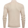 image:imageCOOFANDY Mens Quarter Zip Sweaters Slim Fit Mock Neck Pullover Sweaters Lightweight Knitted Polo SweaterBeige