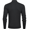 image:imageCOOFANDY Mens Quarter Zip Sweaters Slim Fit Mock Neck Pullover Sweaters Lightweight Knitted Polo SweaterBlack