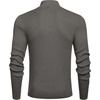 image:imageCOOFANDY Mens Quarter Zip Sweaters Slim Fit Mock Neck Pullover Sweaters Lightweight Knitted Polo SweaterDark Grey