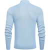 image:imageCOOFANDY Mens Quarter Zip Sweaters Slim Fit Mock Neck Pullover Sweaters Lightweight Knitted Polo SweaterLight Blue