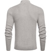 image:imageCOOFANDY Mens Quarter Zip Sweaters Slim Fit Mock Neck Pullover Sweaters Lightweight Knitted Polo SweaterLight Grey
