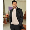 image:imageCOOFANDY Mens Quarter Zip Sweaters Slim Fit Mock Neck Pullover Sweaters Lightweight Knitted Polo SweaterRibbed Beige