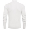 image:imageCOOFANDY Mens Quarter Zip Sweaters Slim Fit Mock Neck Pullover Sweaters Lightweight Knitted Polo SweaterWhite