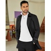 image:imageCOOFANDY Mens Quarter Zip Sweaters Slim Fit Mock Neck Pullover Sweaters Lightweight Knitted Polo SweaterWhite