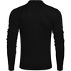 image:imageCOOFANDY Mens Quarter Zip Up Sweaters Slim Fit Lightweight Mock Neck Pullover Casual Polo SweatersBlack