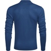 image:imageCOOFANDY Mens Quarter Zip Up Sweaters Slim Fit Lightweight Mock Neck Pullover Casual Polo SweatersDark Blue