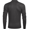 image:imageCOOFANDY Mens Quarter Zip Up Sweaters Slim Fit Lightweight Mock Neck Pullover Casual Polo SweatersDark Grey