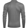 image:imageCOOFANDY Mens Quarter Zip Up Sweaters Slim Fit Lightweight Mock Neck Pullover Casual Polo SweatersGrey