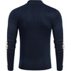 image:imageCOOFANDY Mens Quarter Zip Up Sweaters Slim Fit Lightweight Mock Neck Pullover Casual Polo SweatersNavystripekhaki