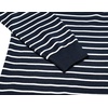 image:imageCOOFANDY Mens Quarter Zip Up Sweaters Slim Fit Lightweight Mock Neck Pullover Casual Polo SweatersStripewhite Navy