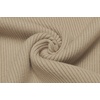 image:imageCOOFANDY Mens Ribbed Slim Fit Knitted Pullover Casual Turtleneck SweaterCamel Apricot