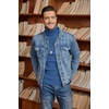 image:imageCOOFANDY Mens Ribbed Slim Fit Knitted Pullover Casual Turtleneck SweaterCornflower Blue