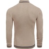 image:imageCOOFANDY Mens Ribbed Slim Fit Knitted Pullover Casual Turtleneck SweaterKhaki 2