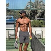 image:imageCOOFANDY Mens Running Athletic Shorts 7 Workout Gym Short Tennis Quick Dry Active Sport Hiking BasketballDark Grey