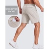 image:imageCOOFANDY Mens Running Athletic Shorts 7 Workout Gym Short Tennis Quick Dry Active Sport Hiking BasketballStone