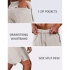 image:imageCOOFANDY Mens Running Athletic Shorts 7 Workout Gym Short Tennis Quick Dry Active Sport Hiking BasketballStone