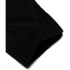 image:imageCOOFANDY Mens Shawl Collar Cardigan Sweater Slim Fit Button Down Cable Knitted Sweater with PocketsBlack