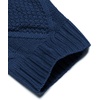 image:imageCOOFANDY Mens Shawl Collar Cardigan Sweater Slim Fit Button Down Cable Knitted Sweater with PocketsBlue