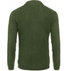 image:imageCOOFANDY Mens Shawl Collar Cardigan Sweater Slim Fit Cable Knit Button up Sweater with PocketsArmy Green