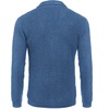 image:imageCOOFANDY Mens Shawl Collar Cardigan Sweater Slim Fit Cable Knit Button up Sweater with PocketsBlue