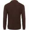 image:imageCOOFANDY Mens Shawl Collar Cardigan Sweater Slim Fit Cable Knit Button up Sweater with PocketsBrown