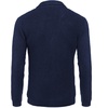 image:imageCOOFANDY Mens Shawl Collar Cardigan Sweater Slim Fit Cable Knit Button up Sweater with PocketsSnorkel Blue