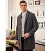image:imageCOOFANDY Mens Shawl Collar Pullover Sweater Slim Fit Casual Button Cable Knit SweatersBeige