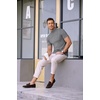 image:imageCOOFANDY Mens Short Sleeve Mock Turtleneck SweaterGrey