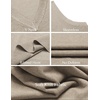 image:imageCOOFANDY Mens Sleeveless Sweater Vest Lightweight VNeck Cotton Vest Pullover1 Apricot