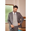 image:imageCOOFANDY Mens Sleeveless Sweater Vest Lightweight VNeck Cotton Vest Pullover1 Apricot