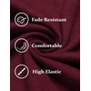 image:imageCOOFANDY Mens Sleeveless Sweater Vest Lightweight VNeck Cotton Vest Pullover1 Dark Red