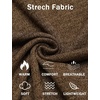 image:imageCOOFANDY Mens Sleeveless Sweater Vest Lightweight VNeck Cotton Vest PulloverBrown