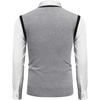 image:imageCOOFANDY Mens Sleeveless Sweater Vest Lightweight VNeck Cotton Vest PulloverChristmas Elk  Grey