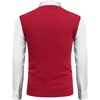 image:imageCOOFANDY Mens Sleeveless Sweater Vest Lightweight VNeck Cotton Vest PulloverChristmas Tree  Red