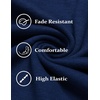 image:imageCOOFANDY Mens Sleeveless Sweater Vest Lightweight VNeck Cotton Vest PulloverDenim Blue