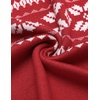 image:imageCOOFANDY Mens Sleeveless Sweater Vest Lightweight VNeck Cotton Vest PulloverRed and White Snowflakes